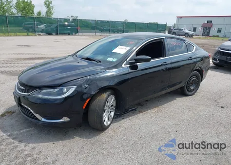 2015 Chrysler 200 Limited z USA, uszkodzony, nr VIN 1C3CCCAB9FN757257